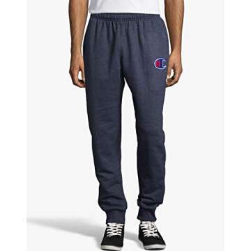 Champion Men's Powerblend Retro Fleece Joggers - Style Meets Comfort