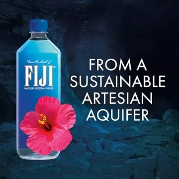 FIJI Natural Artesian Water 12 Pack 1 Liter