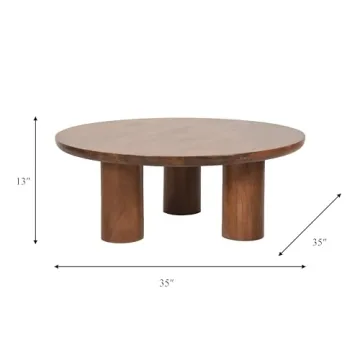 Sagebrook Home Scandinavian Coffee Table with Storage