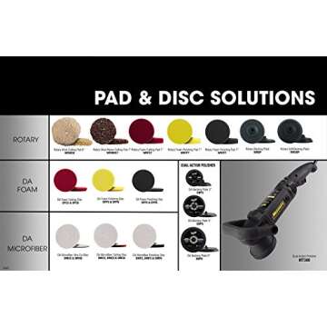 Meguiar's 7" Soft Buff Rotary Heavy Cutting Wool Pad WRWHC7 - Professional Heavy Cutting Pad for Premium Car Detailing, Car Buffing Pad for Use with a Rotary Buffer and Heavy Compound