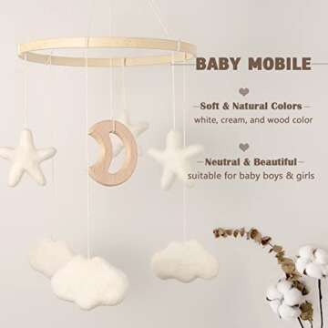 Enchanting Baby Mobile for Crib - Eco-Friendly & Gender Neutral