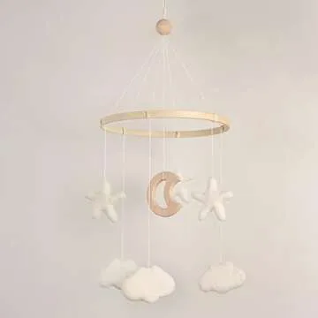Gender Neutral Crib Mobile - Eco-Friendly Baby Decor