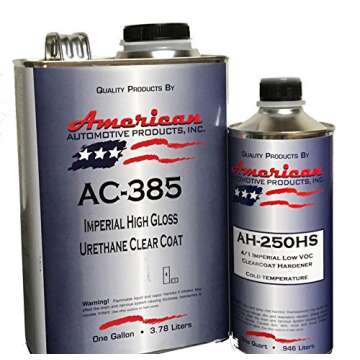 AC-385HS Automotive 2K Urethane Clear Coat Kit - Gallon with Fast Activator