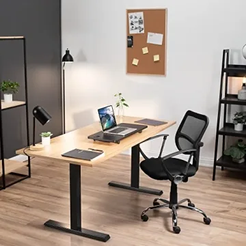 VIVO Black 28 inch Desk Converter for Ergonomic Comfort