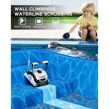 WYBOT Grampus 1300 Robotic Pool Cleaner for All Pools