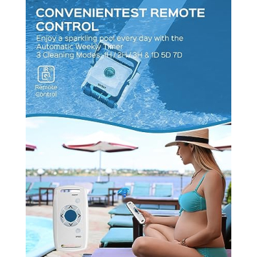 WYBOT Grampus 1300 Robotic Pool Cleaner for All Pools