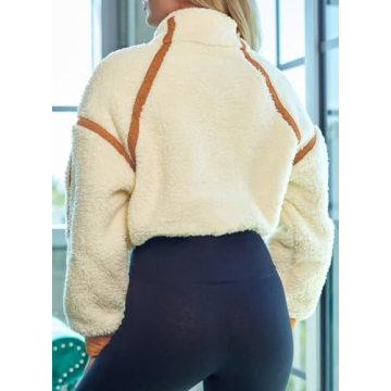 Herseas Women's Lightweight Fleece Jacket for Winter