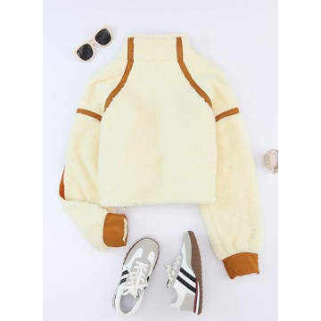 Herseas Women's Lightweight Fleece Jacket for Winter