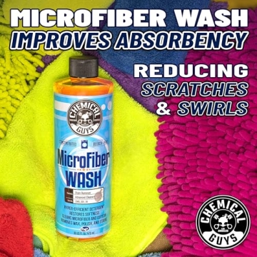 Chemical Guys Microfiber Wash Restores Towel Softness 16oz