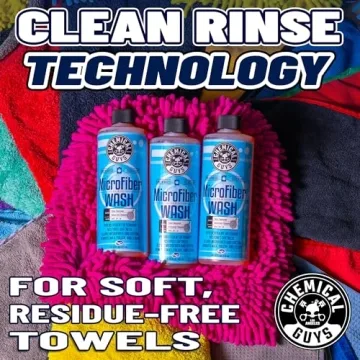 Chemical Guys Microfiber Wash Restores Towel Softness 16oz
