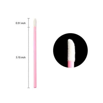 YEASHINE 50PCS Disposable Lip Brush Lip Gloss Applicator