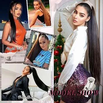 DEECHO 36" Ponytail Extension for Effortless Style