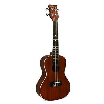 Kohala 4-String Ukulele (AK-C): Perfect for Beginners, Right-Handed Players