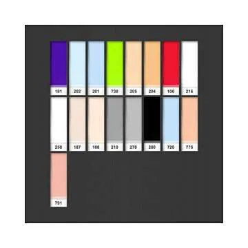 LEE Quick Location Lighting Gel Filter Pack 250mm x 300mm – Contains 17 Colours with a Total of 24...