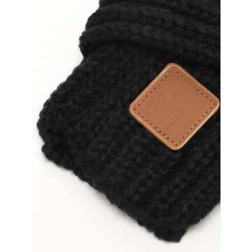 Warm Kids Winter Knit Scarves for Toddlers Boys Girls