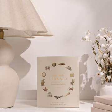 Our Little Library Vol. 2: A Foundational Language Vocabulary Board Book Set for Babies, Including Ocean Animals, Safari Animals, Food and Drink, ... the House (Our Little Adventures Series)