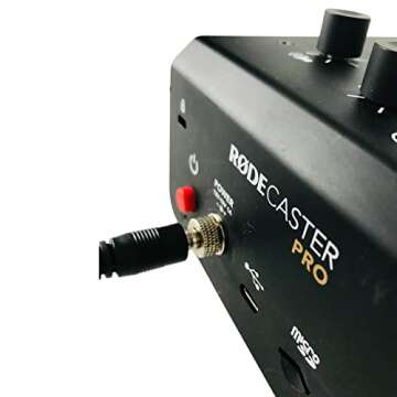 Rode RODECaster Pro Replacement Power Cable for Podcasting