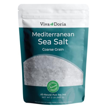 Viva Doria Mediterranean Sea Salt, Coarse Grain, 2 lb