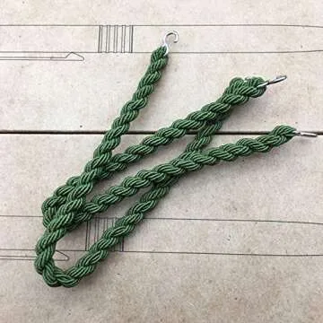 JAMEGIO 12 Pieces Elastic Boot Bands Military Boot Straps Blousing Garters with Metal Hooks for Navy Army and Air Force Alpine Choice