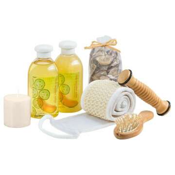 Wooden Massage & Reflexology Kit with Aromatherapy