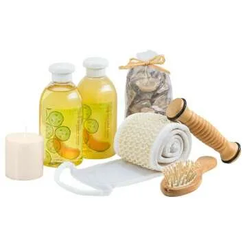 Wooden Massage & Reflexology Kit with Aromatherapy