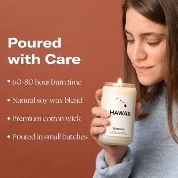 Homesick Hawaii Candle - Aromatic Paradise for All