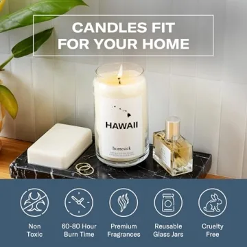 Homesick Hawaii Candle - Aromatic Paradise for All