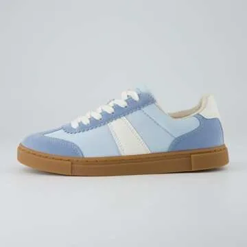 CUSHIONAIRE Balance Women's Fashion Sneakers in Blue