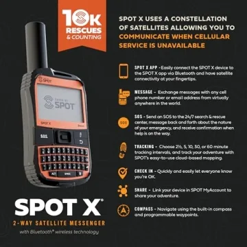 SPOT X 2-Way GPS Satellite Messenger for Adventurers