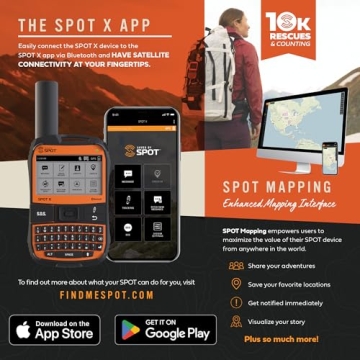 SPOT X 2-Way GPS Satellite Messenger for Adventurers