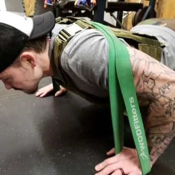 WODFitters Pull Up Assistance Band for Effective Home Fitness