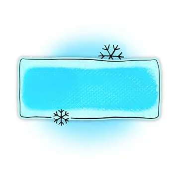 BeKOOOL Migraine Gel Sheets - 4 Count