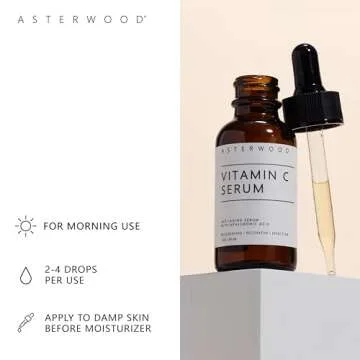Asterwood Vitamin C Face Serum - Hydration & Skin Perfection