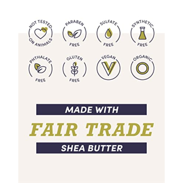 Eu'Genia Dermatological Formula Shea Butter (Fragrance-Free, 2oz), 100% Pure Unrefined Ghanaian Shea, Premium Face & Body Moisturizer for All Skin & Hair Types