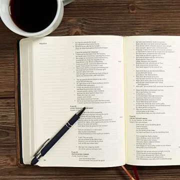 CSB Legacy Notetaking Bible, Tan Genuine Leather with Strap, Black Letter, Wide Margins, Journaling Space, Single-Column, Reading Plan, Family Records, Easy-to-Read Bible Serif Type