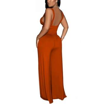 Hostoyo Wide Leg Jumpsuit for Women - Stylish Comfort