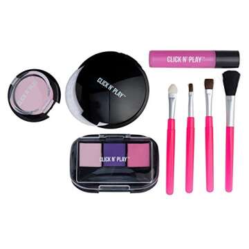 Click N' Play Pretend Play Cosmetic and Makeup Set