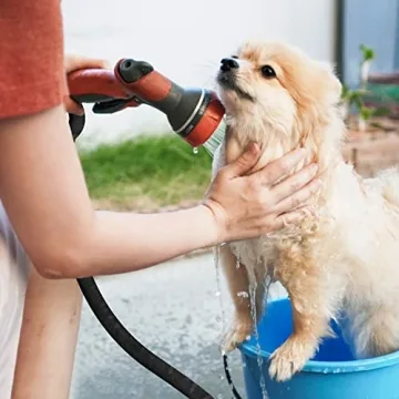 50FT Lightweight Kink-Free Garden Hose for Easy Watering