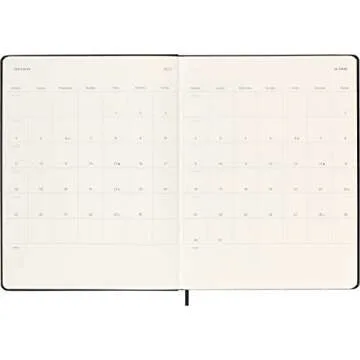 Moleskine Classic 12 Month 2023 Weekly Planner, Hard Cover, XL (7.5" x 9.75"), Black