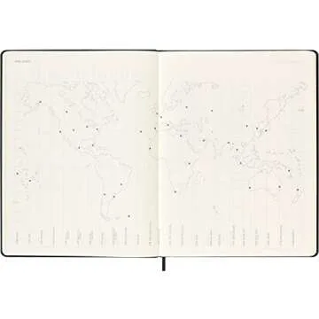 Moleskine Classic 12 Month 2023 Weekly Planner, Hard Cover, XL (7.5" x 9.75"), Black