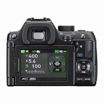 Pentax K-70 Weather-Sealed DSLR Camera, Body Only (Black)