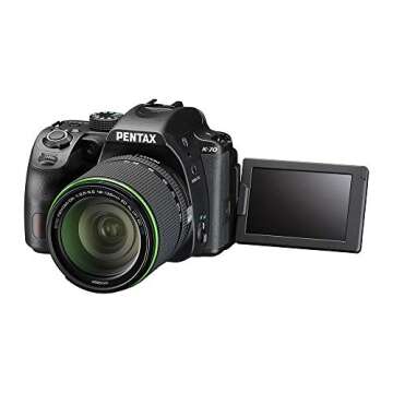 Pentax K-70 Weather-Sealed DSLR Camera, Body Only (Black)