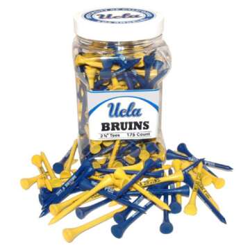 Team Golf NCAA 2-3/4" Golf Tees, 175 Pack, Regulation Size, Multi Team Colors