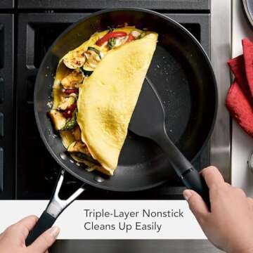 KitchenAid Hard Anodized Nonstick Cookware Set 10 Pieces