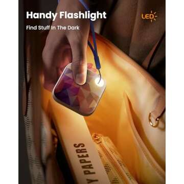 Rechargeable Gaiatop Hand Warmers with Flashlight & Strap