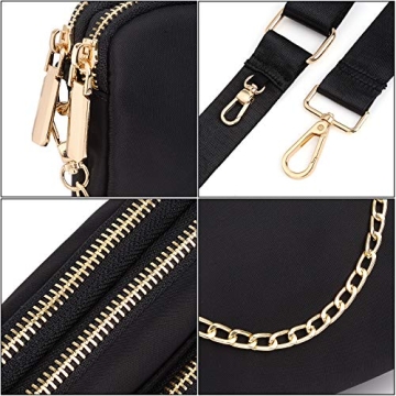 UTO Small Crossbody Bags for Women Trendy 3-in-1 Fashion
