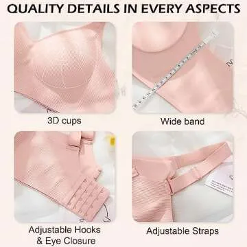 Seamless Wireless Bra Pack - Comfortable, Supportive Styles