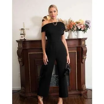 Chic YMDUCH Women's Casual Sleeveless Jumpsuit