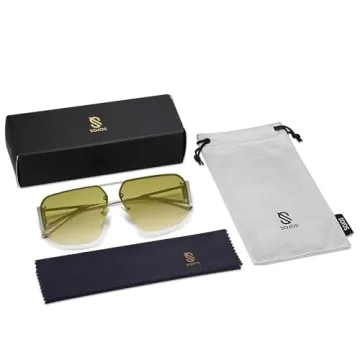 SOJOS Aviator Sunglasses with UV400 Protection for All