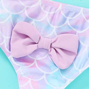 Stylish Infant Baby Girl 3Pcs Swimsuit for Summer Fun